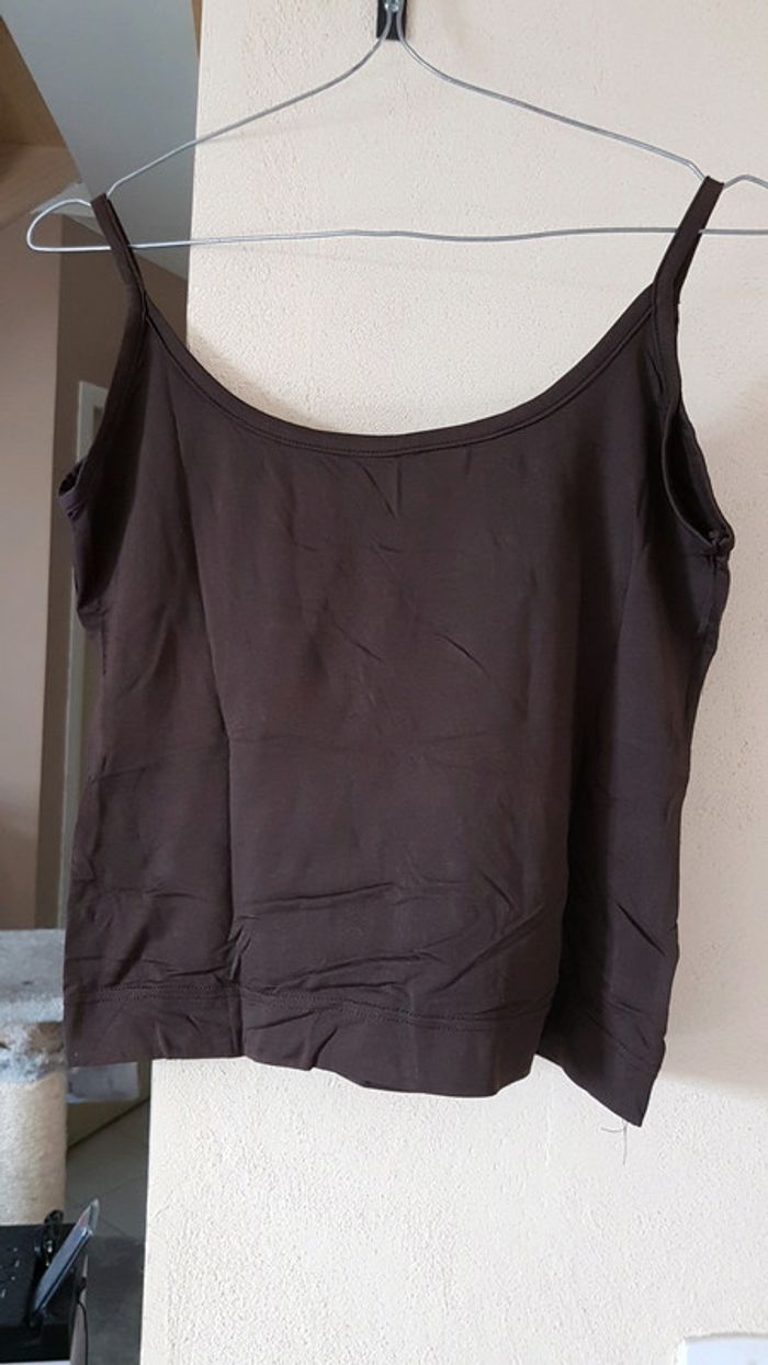 Petit débardeur marron