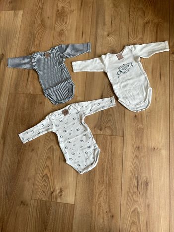Lot de 3 bodys 3 mois