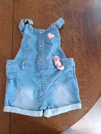 Salopette short
