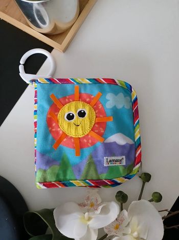 Livre d'éveil bébé Lamaze🌿🎁