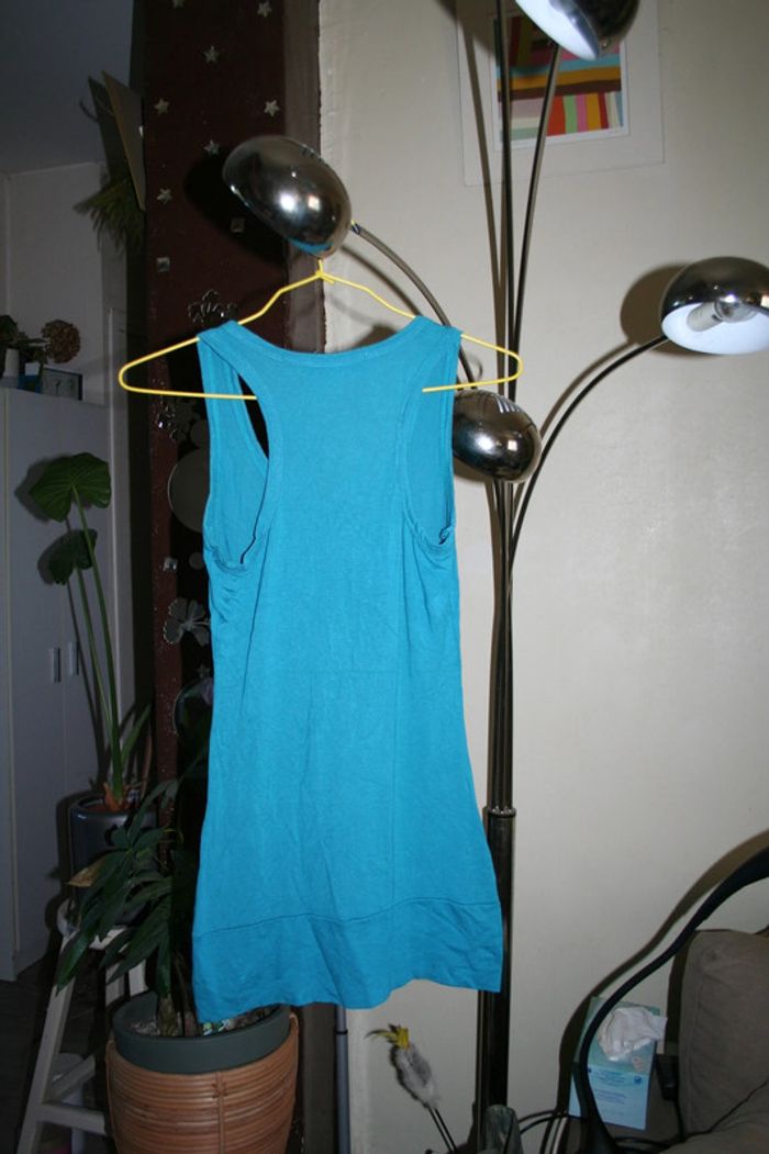 🌸Top dos nageur bleu canard Taille 38 "Why Not Paris" 🌸 - photo numéro 3