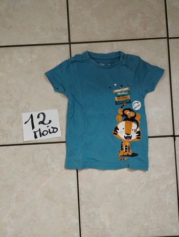 Tee shirt 12 mois