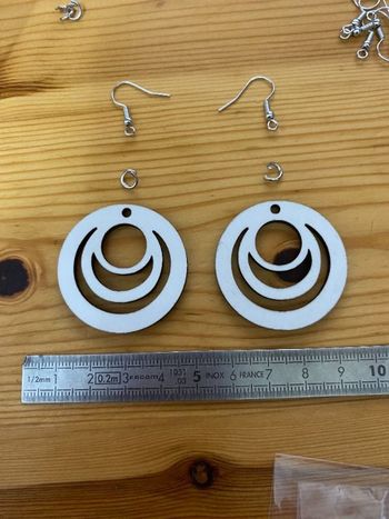 Boucles d'oreilles sublimables