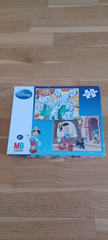 2 Puzzles Disney 35 pièces