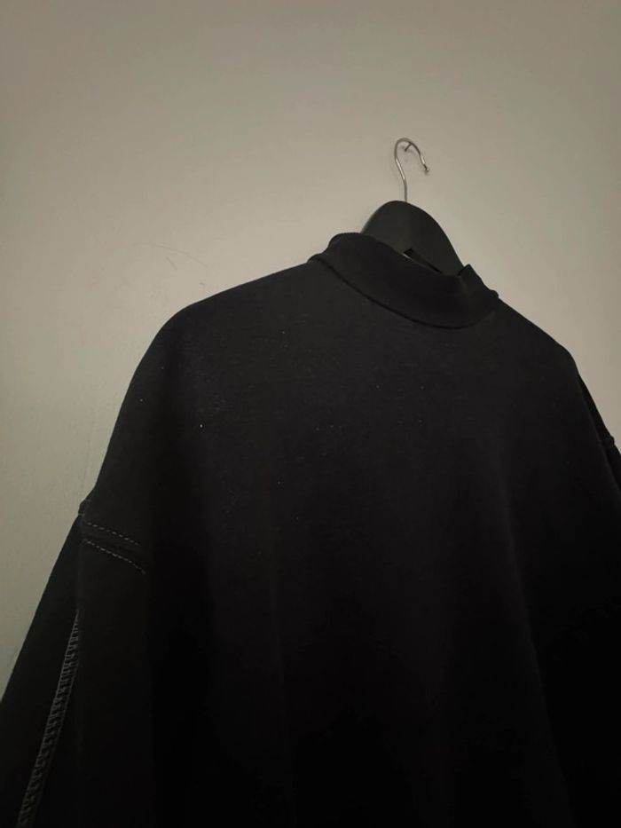 Pull gris foncé Bershka - photo numéro 4