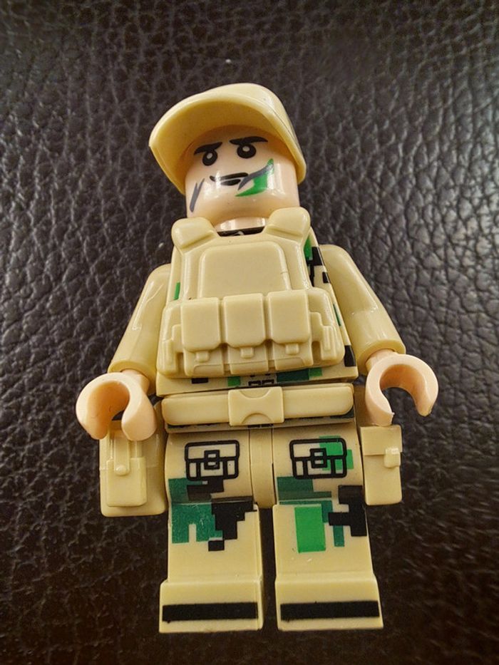 Figurine Lego compatible Militaire