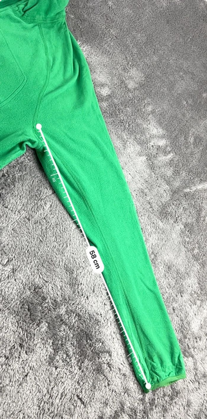 Veste polaire Adidas vert fluo – Taille L - photo numéro 5