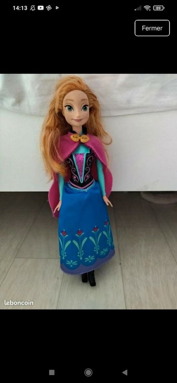 Anna reine des neiges 