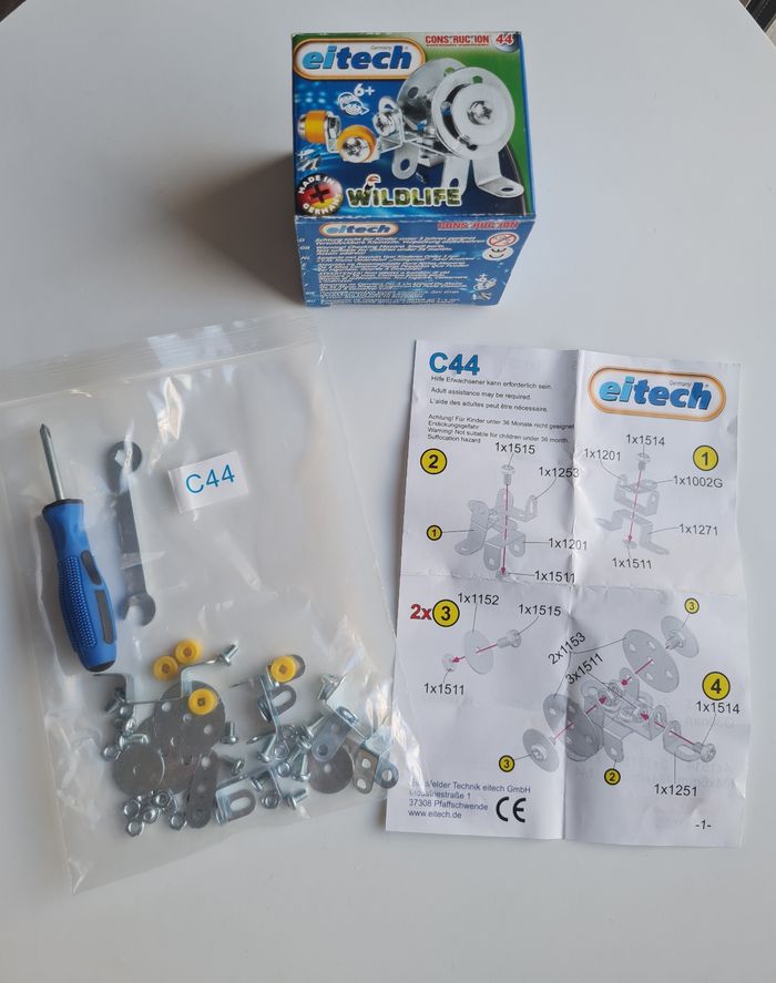 🧩 Jeu de construction métallique Eitech – Série Wildlife – Neuf - photo numéro 3