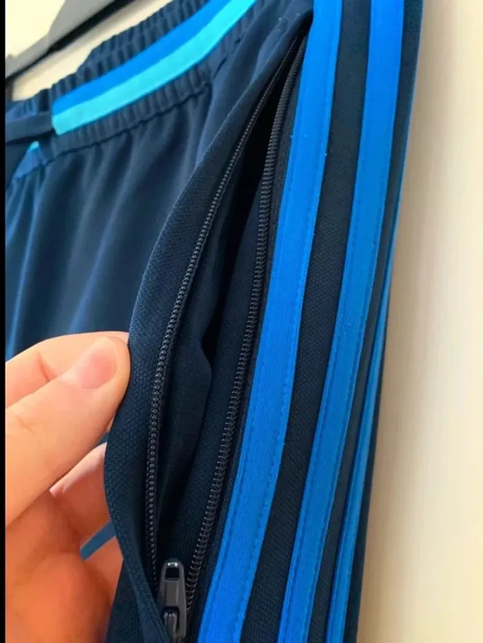 Jogging Adidas bleu homme taille M– Look sport & confort au top - photo numéro 5