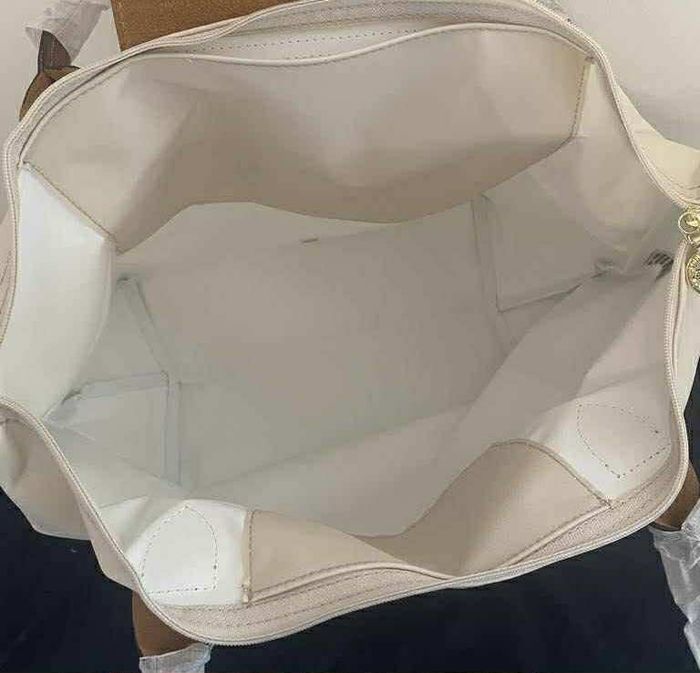 💖 jolie sac fourre-tout Longchamp beige neuf taille L 💖 - photo numéro 6