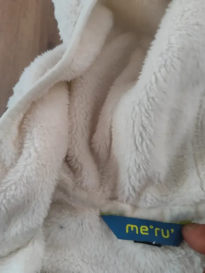 Veste polaire Meru blanche Taille 42. Chaleur et confort garantis ! - photo numéro 3