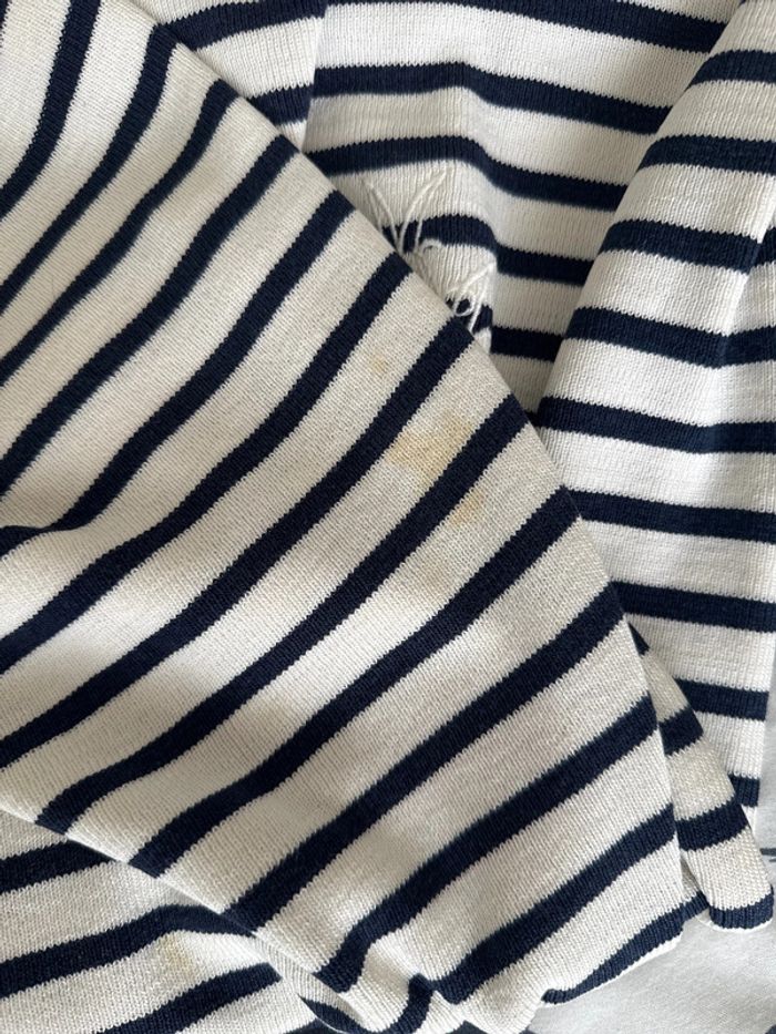 Pull marinière manches 3/4 - photo numéro 4