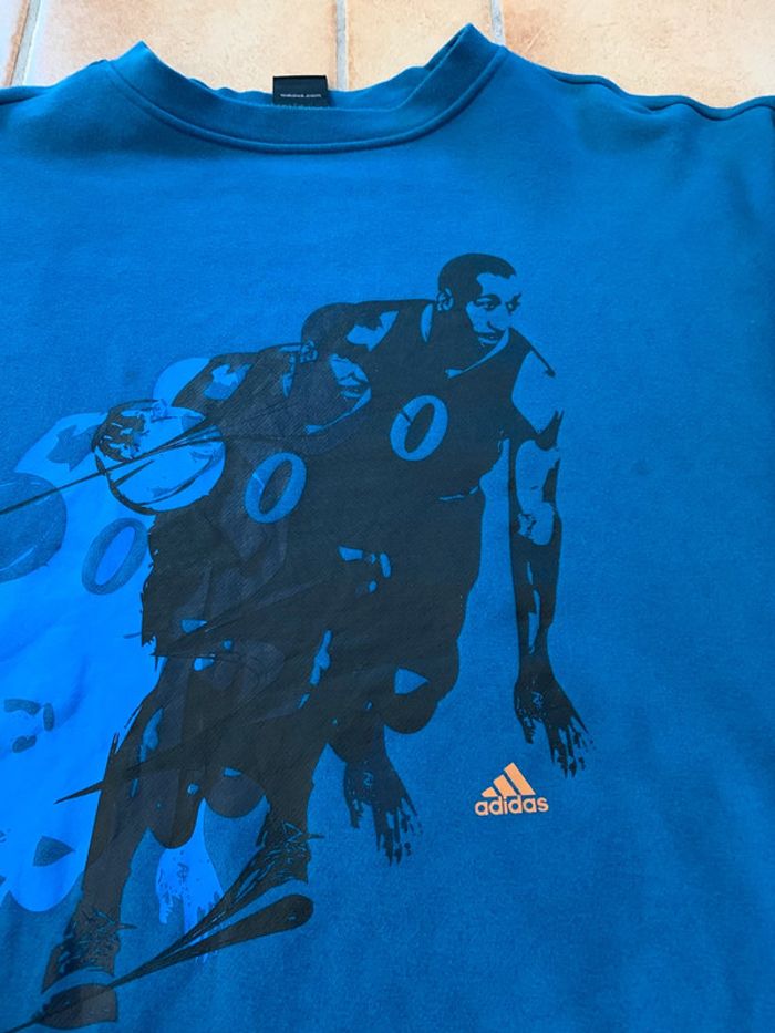 RARE Pull Crewneck Adidas vintage sample printed « Gilbert Arenas » NBA - photo numéro 3
