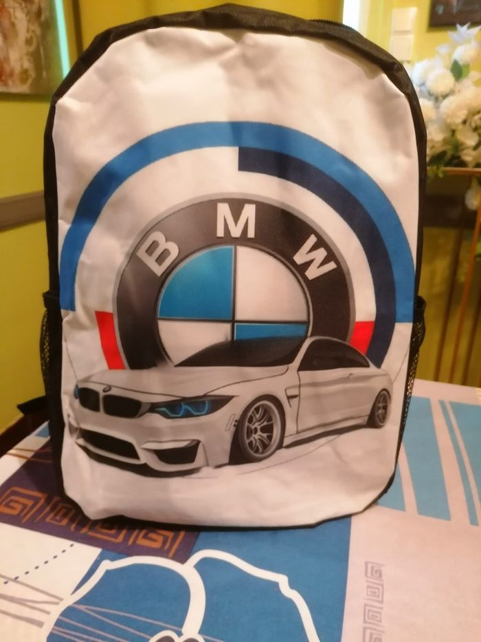 Sac à dos BMW 50 ans voiture - photo numéro 2
