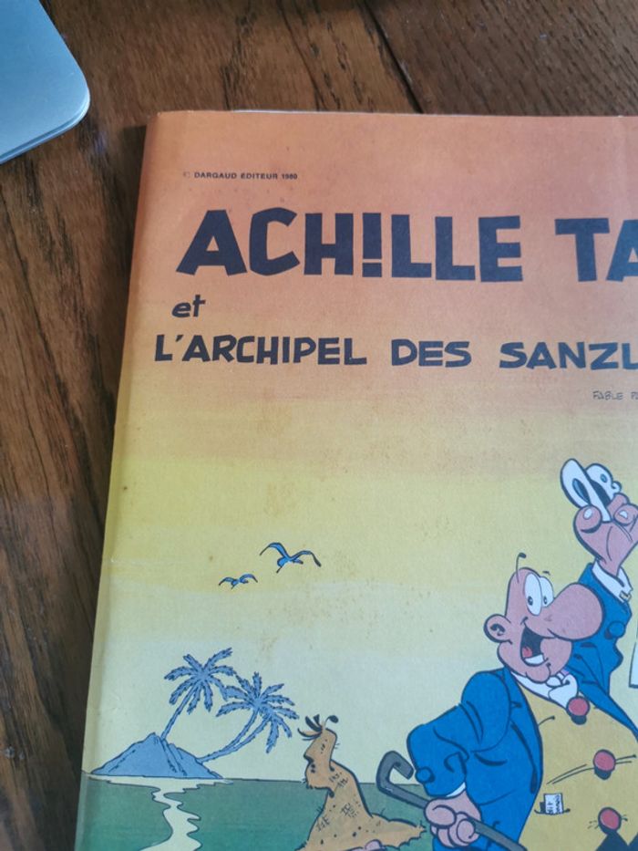 Achille talon et l'archipel des sanzuron Dargaud 1980 rare - photo numéro 2