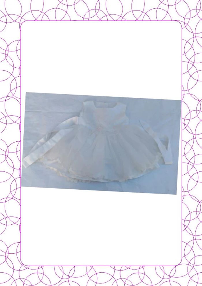 Robe de cérémonie 12 mois
