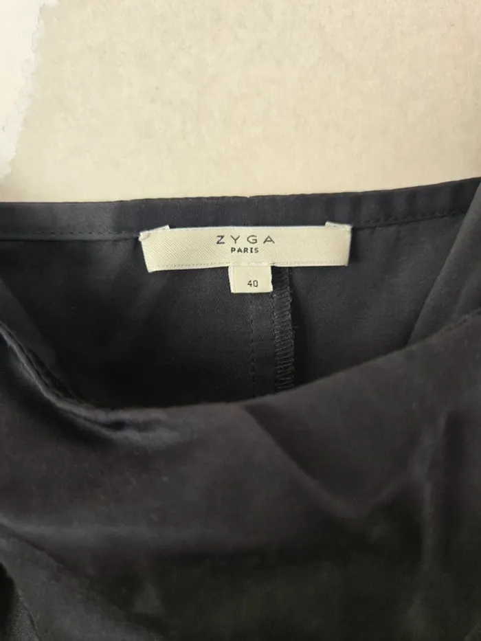 Robe noir bretelle Zyga - photo numéro 3