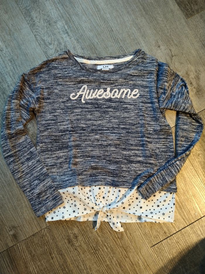 pull léger La Halle fille 10ans