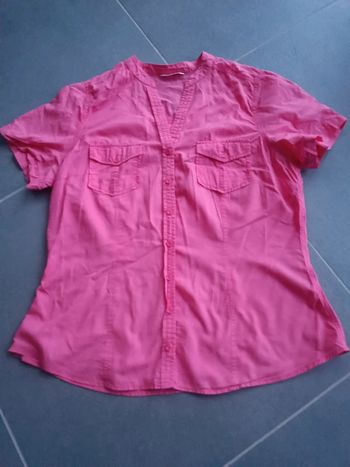 Chemise rose