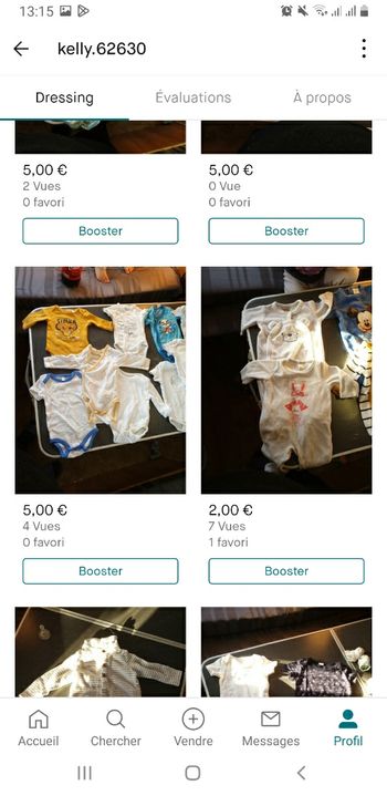 Vend lot de 25 boddy