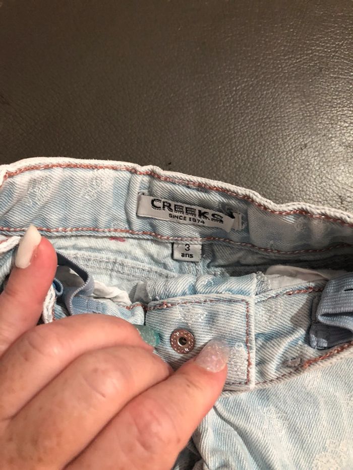 Short en jeans 3 ans Creeks - photo numéro 2