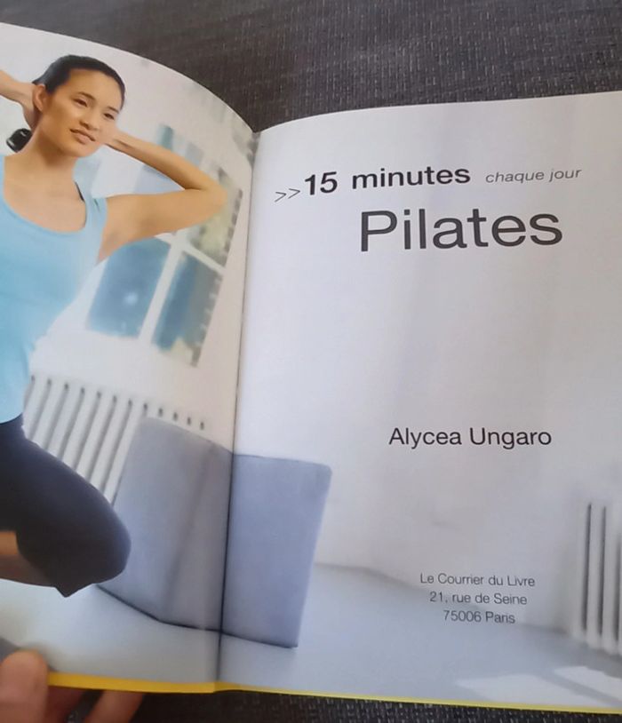 Livre dvd : pilâtes, 15 min - photo numéro 5