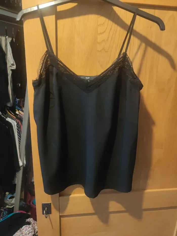Débardeur noir Kiabi xs
