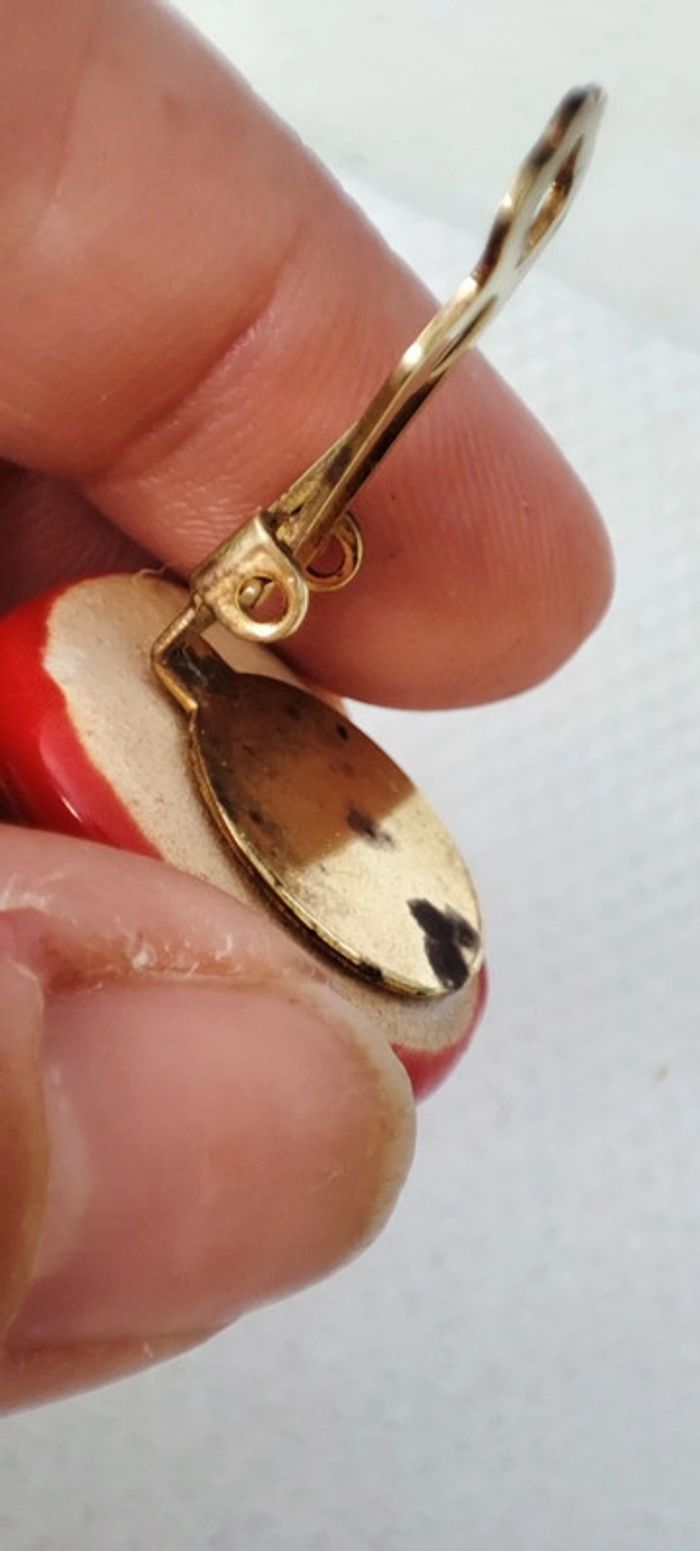 Clips d'oreilles vintage - photo numéro 7