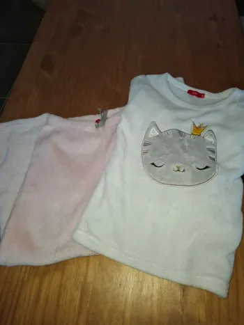 Pyjama hiver pilou pilou chaud  8 ans