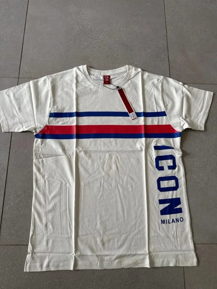 T-shirt Icon Milano, taille L, neuf valeur 40€