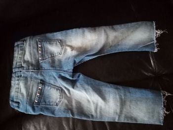 Pantacourt en jean fille