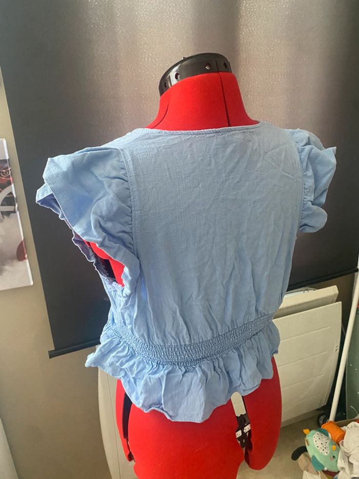 Top été bleu - photo numéro 6