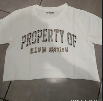 Tee-Shirt Croc top Elevens Paris 