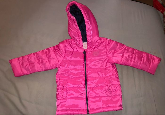 Manteau rose flashy