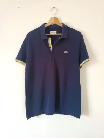 Polo Lacoste Slim fit marine L