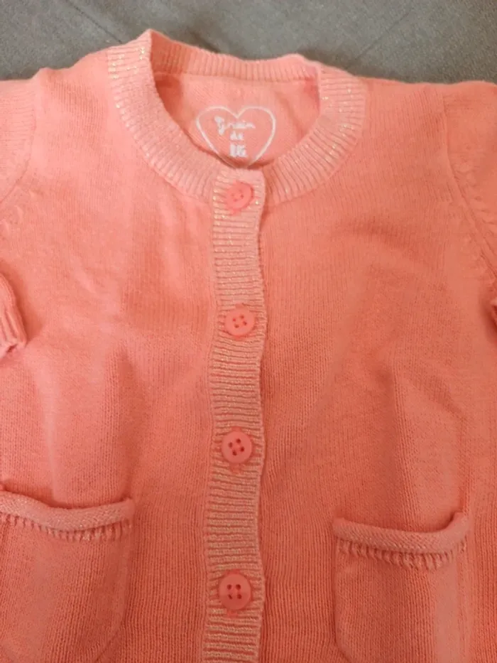 Gilet 3 mois grain de blé - photo numéro 2