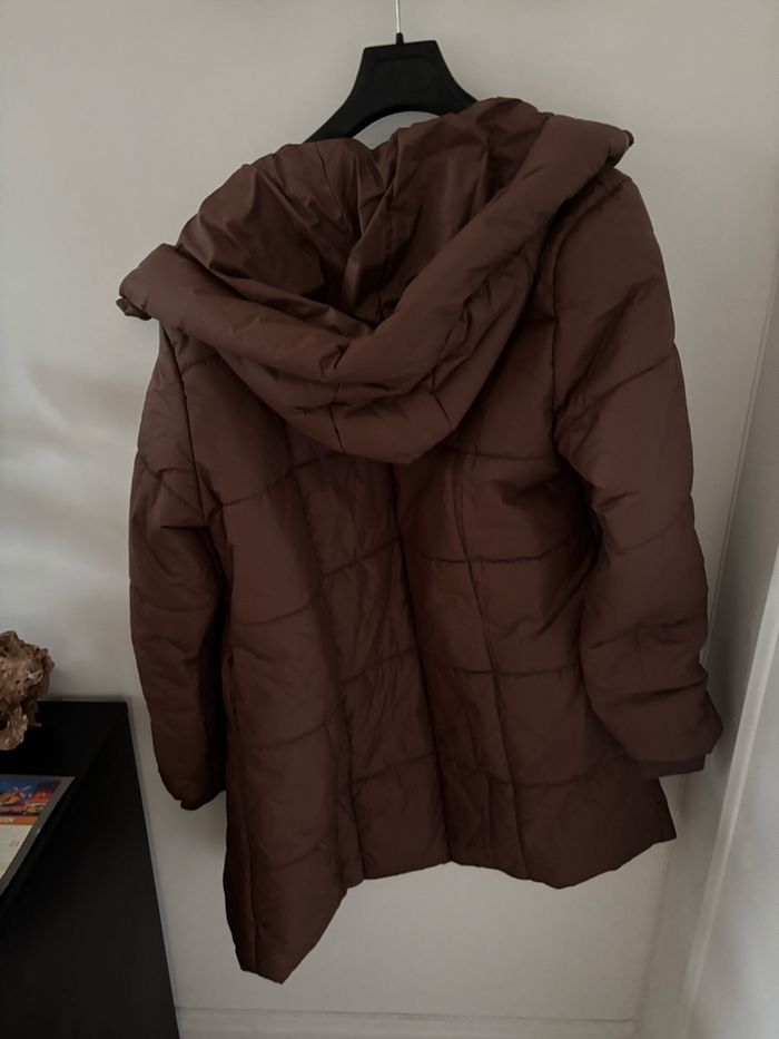 Parka marron neuf long - photo numéro 2