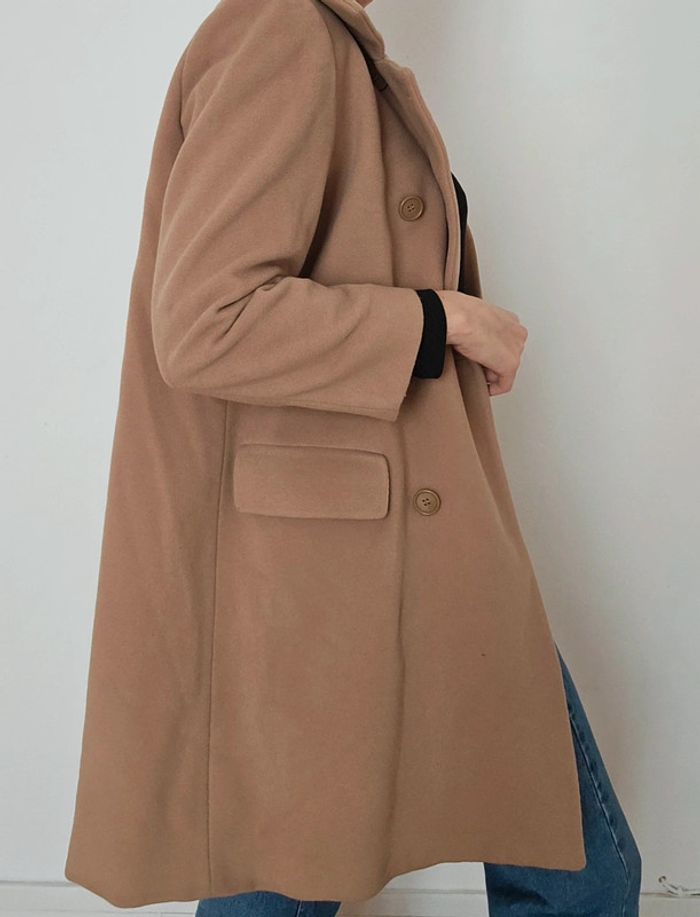 Manteau beige/camel vintage - photo numéro 2