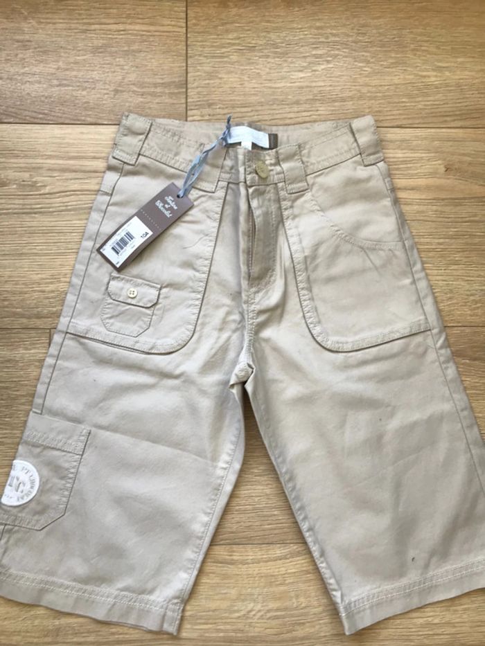 Adorable bermuda neuf tartine et chocolat 10 ans