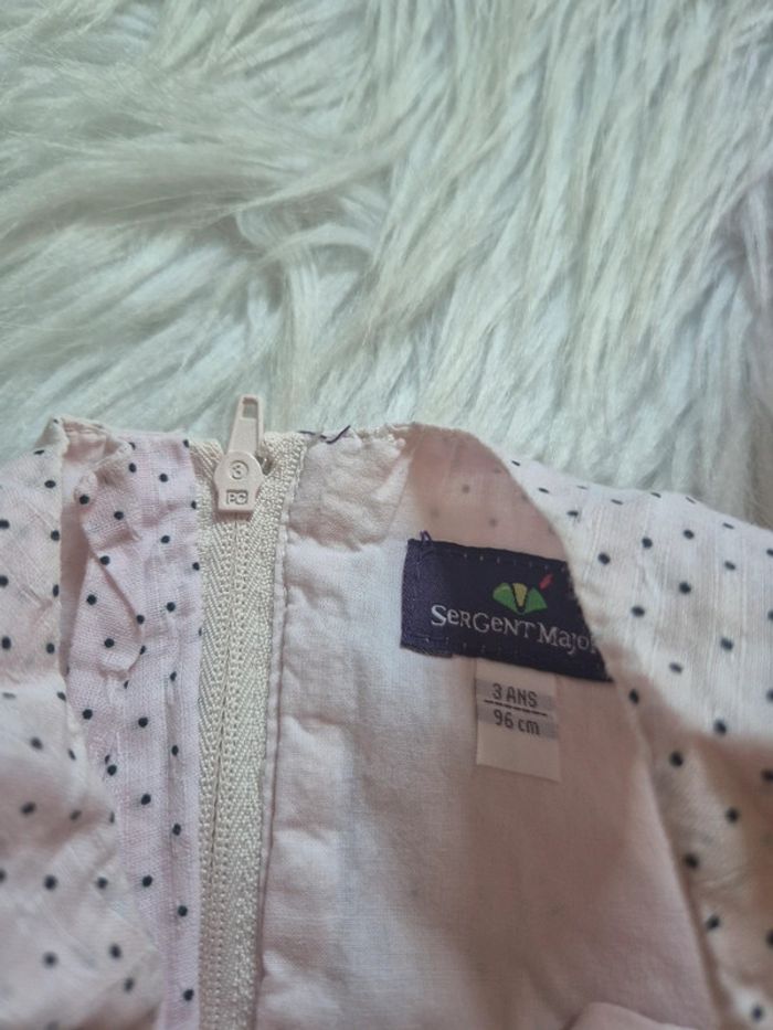 👗 Robe à volants rose poudré – Sergent Major – 3 ans - photo numéro 3