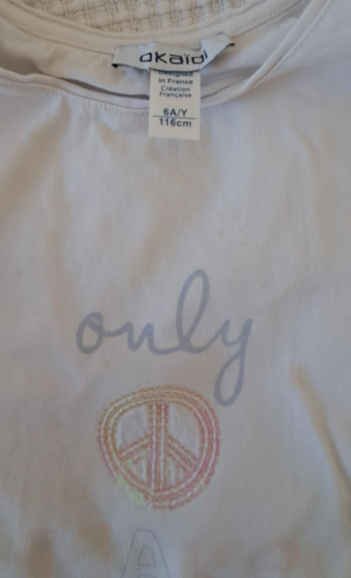 Tee-shirt Okaidi 6 ans - photo numéro 3