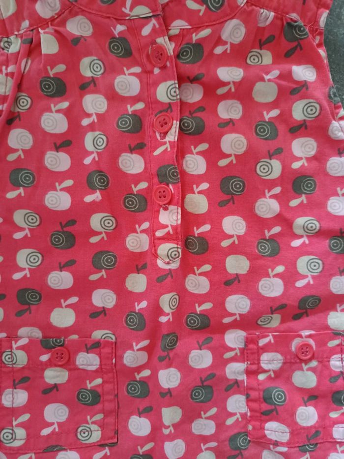 Robe motifs pommes 71cm - photo numéro 2