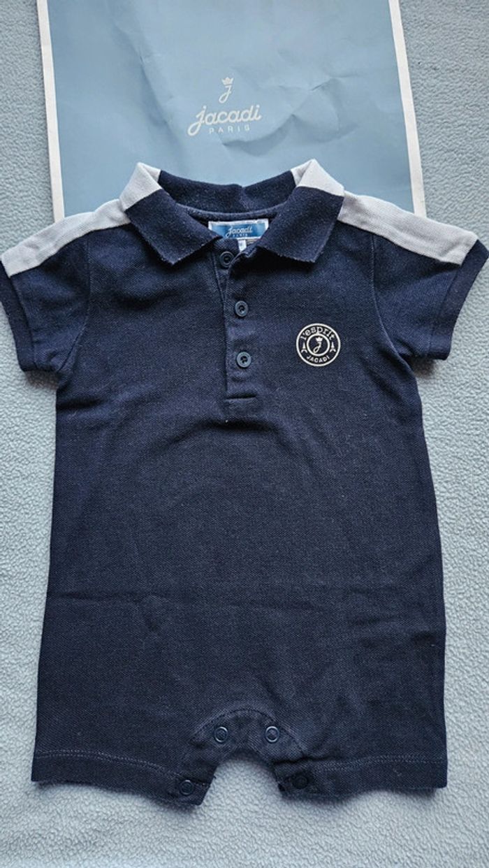 Combinaison short polo