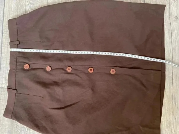 Jupe brune courte taille 38 - photo numéro 6