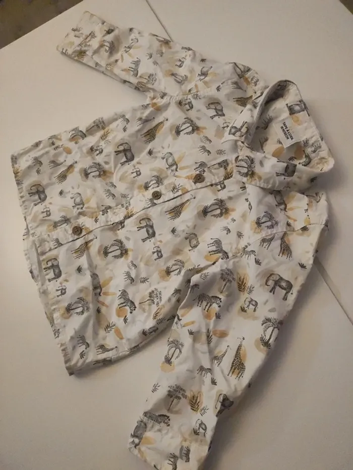 Chemise tape à l'oeil tao 18 mois - photo numéro 4