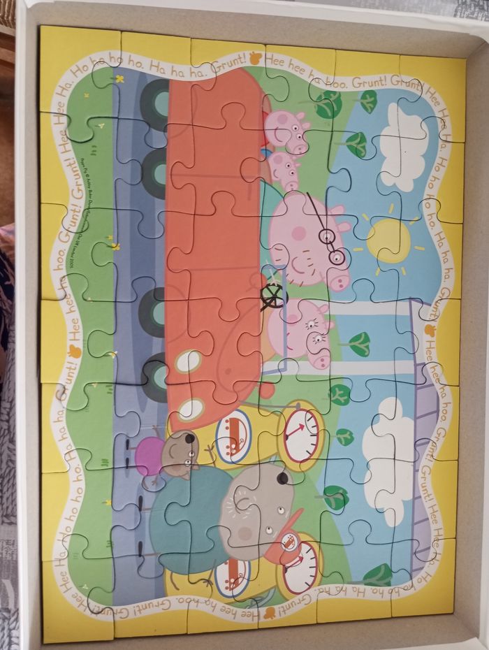 4 puzzles Peppa pig - photo numéro 2