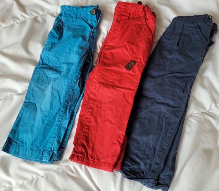 Lot de pantalons pour jouer dehors/changes