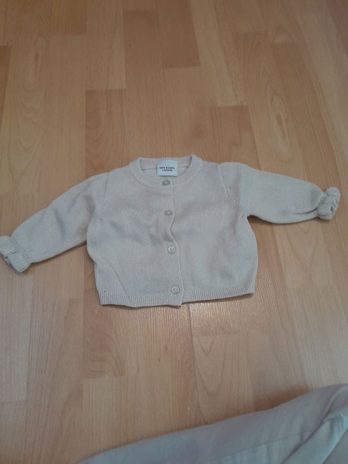 Gilet bébé fille