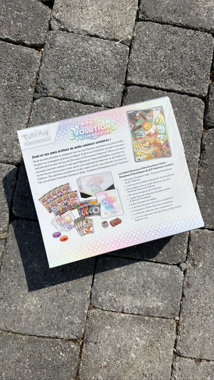 Pokémon - Coffret Dresseur d'Elite - EV8.5 Evolutions Prismatiques - ЕТВ - photo numéro 2